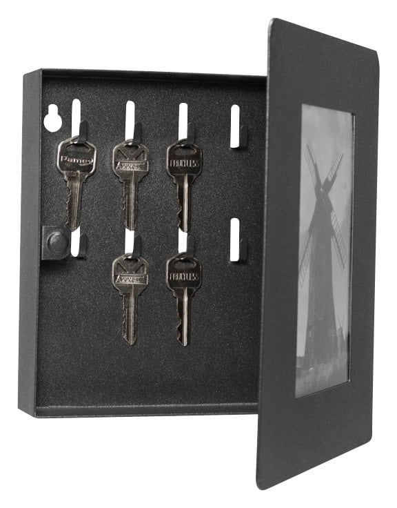 Barska - 4" x 6" Steel Photo Frame - Black - Alternate View 11