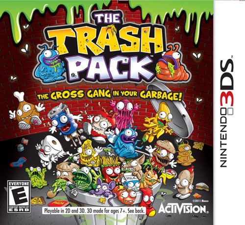 The Trash Pack - Nintendo 3DS Video Game