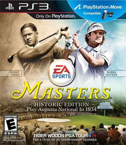 Tiger Woods PGA Tour 14: The Masters Historic Edition - PlayStation 3 - Larger Front