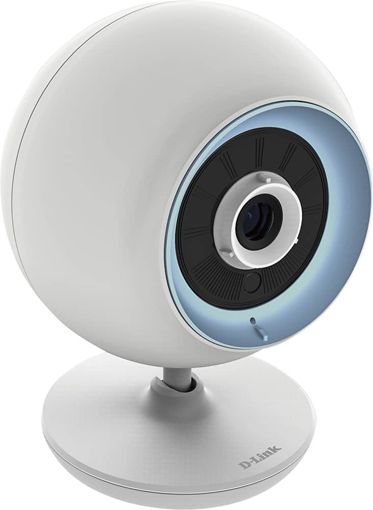 D-Link - Wireless Baby Camera - White - Angle Zoom