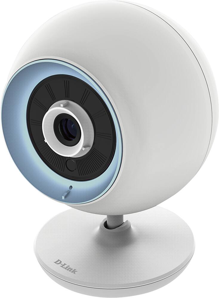 D-Link - Wireless Baby Camera - White - Left Zoom
