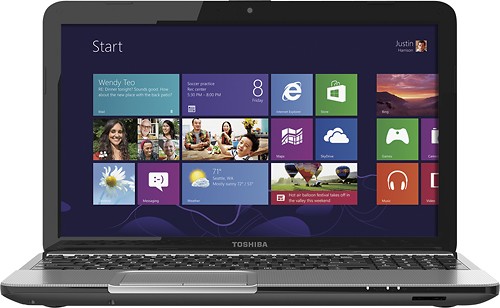 Toshiba Satellite L855-S5309 3rd Gen Intel Core i3-3110M 15.6" Laptop, 4GB/640GB/Win 8/Webcam