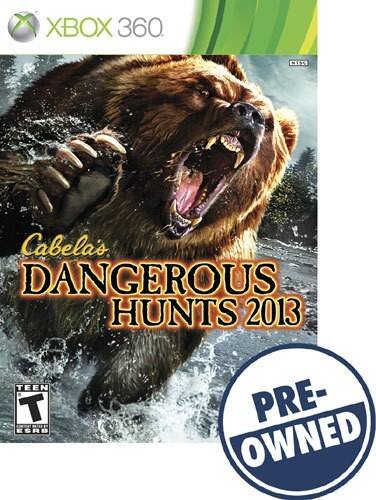 Cabelas Dangerous Hunts 2013 ? PRE-OWNED - Xbox 360 - Best Buy