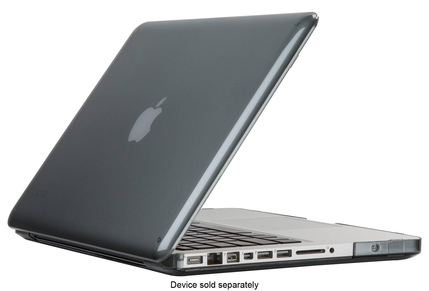 Speck - SmartShell Case for 13" Apple® MacBook® Pro - Nickel Gray - Larger Front