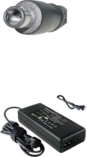 Laptop Battery Pros - 90W AC Power Adapter for Select HP Laptops - Black - Larger Front