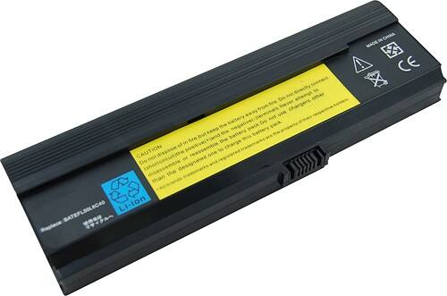Laptop Battery Pros - 9-Cell Lithium-Ion Battery for Select Acer Aspire Laptops - Black - Larger Front
