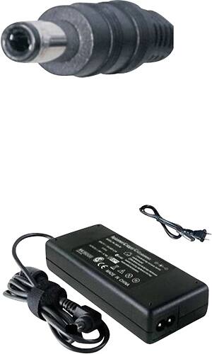 Laptop Battery Pros - 65W AC Power Adapter for Select IBM Laptops - Black - Larger Front