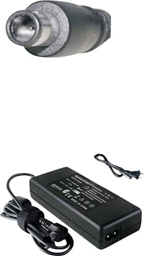 Laptop Battery Pros - 90W AC Power Adapter for Select Dell Laptops - Black - Larger Front