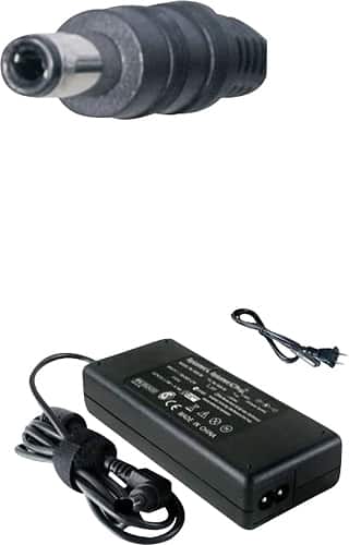 Laptop Battery Pros - 90W AC Power Adapter for Select IBM Laptops - Black - Larger Front