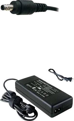 Laptop Battery Pros - 90W AC Power Adapter for Select HP Laptops - Black - Larger Front