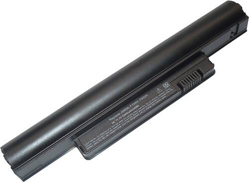Laptop Battery Pros - 6-Cell Lithium-Ion Battery for Select Dell Mini and Inspiron Laptops - Black - Larger Front