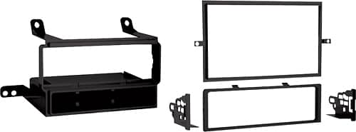 Metra - Pocket Installation Kit for Select Nissan Vehicles - Black - Angle