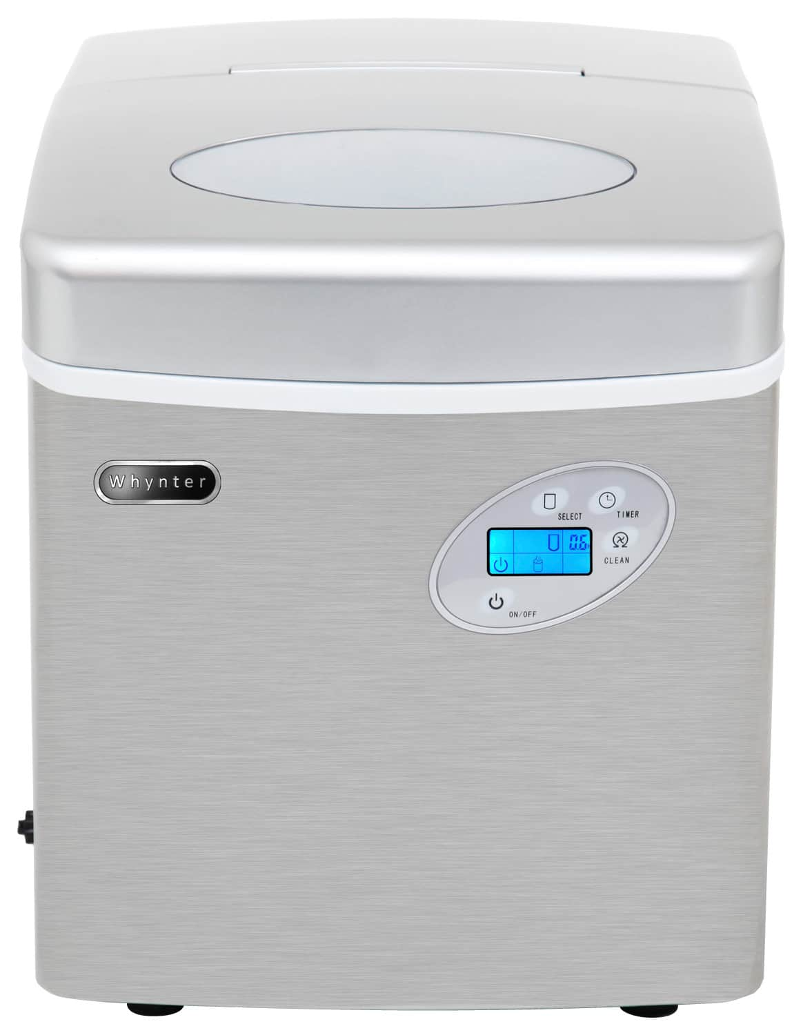 Best Buy Whynter 17 49 Lb Freestanding Icemaker Stainless Steel IMC