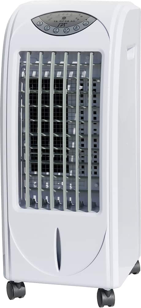 SPT - Portable Evaporative Air Cooler - White - Front Zoom