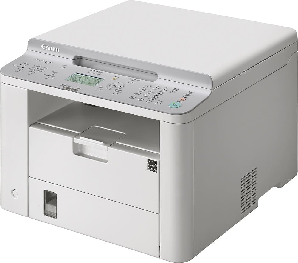 Canon - imageCLASS D530 Black-and-White All-In-One Laser Printer - Black - Left Zoom