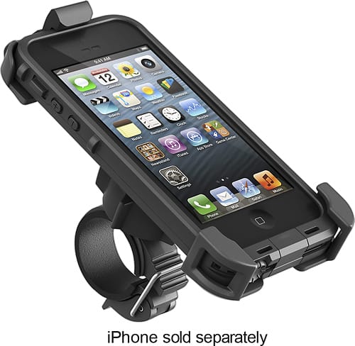 LifeProof - Bike and Bar Mount for Select Apple® iPhone® 5 Cases - Black - Alternate View 3