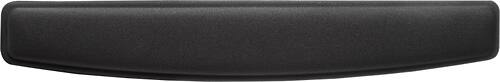 Insignia™ - Keyboard Wrist Rest - Black - Larger Front