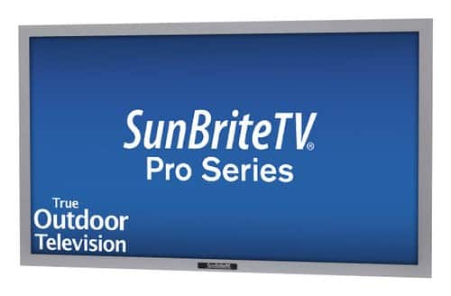 SunBrite TV - Pro Series - 42" Class (42" Diag.) - LED - Outdoor - Touch Screen - 1080p - Display - Silver - Larger Front