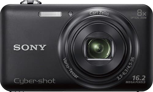 Sony Cybershot DSCWX80 16.2Megapixel Digital Camera Black DSCWX80B ...