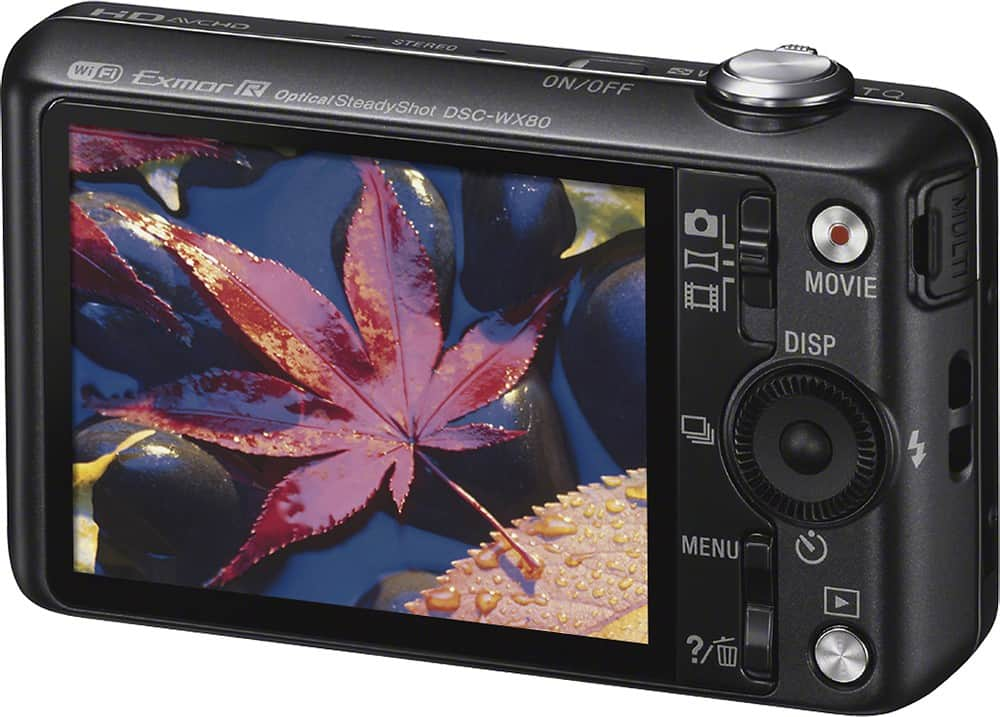 Customer Reviews Sony Cyber Shot DSC WX80 16 2 Megapixel Digital