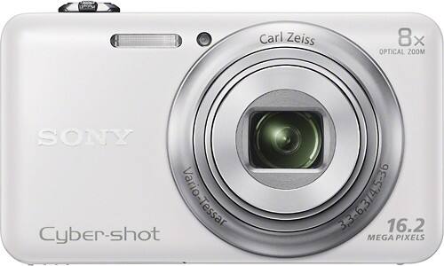 Sony Cybershot DSCWX80 16.2Megapixel Digital Camera White DSCWX80W ...