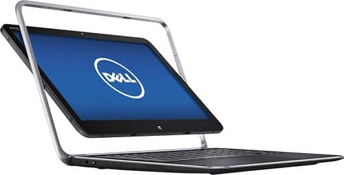 Dell - XPS Convertible Ultrabook 12.5" Touch-Screen Laptop - 4GB Memory - Carbon Fiber - Larger Front