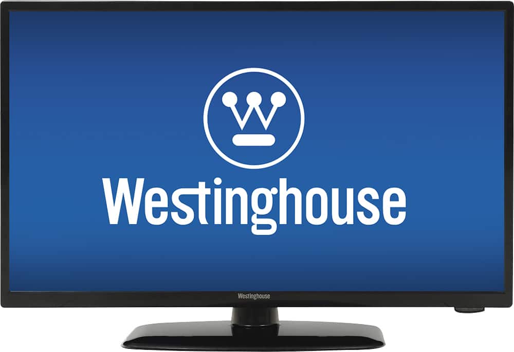 Westinghouse - 24" Class (23.8" Diag.) - LED - 1080p - HDTV - Black - Front Zoom