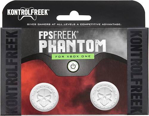 KontrolFreek - FPS Freek Phantom Analog Stick Extender for Xbox One - White - Larger Front