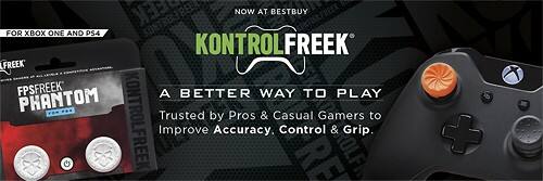KontrolFreek - FPS Freek Phantom Analog Stick Extender for PlayStation 4 - White - Alternate View 5