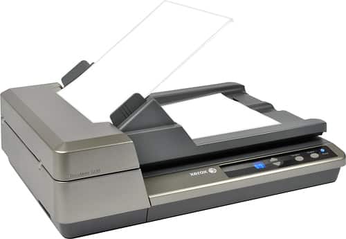 Xerox - DocuMate 3220 Duplex Document Scanner - Black - Larger Front