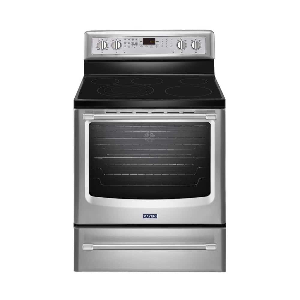 Best Buy Maytag Cu Ft Self Cleaning Freestanding Electric