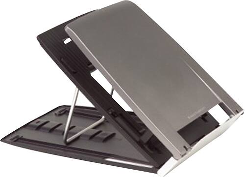 Bakker Elkhuizen - Portable Laptop Stand - Gray/Black - Larger Front
