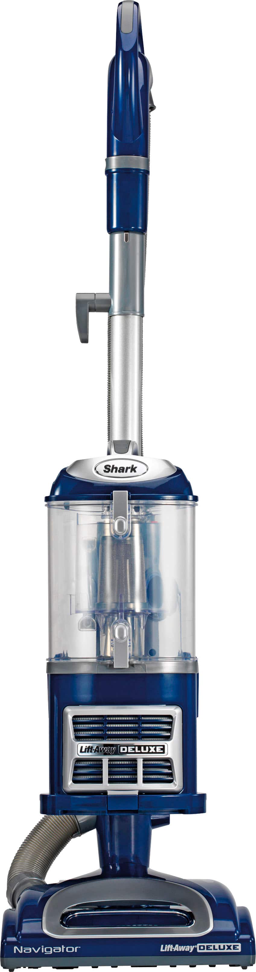 Shark - Navigator Lift-Away Deluxe Bagless Upright Vacuum - Blue - Front Zoom