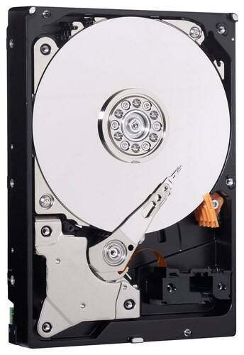 WD - Blue 320GB Internal Serial ATA Hard Drive for Laptops (OEM/Bare Drive) - Black/Silver - Larger Front