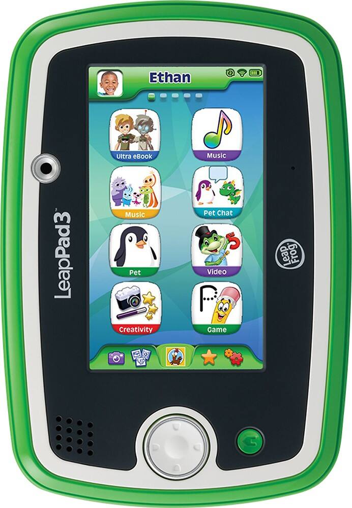 LeapFrog - LeapPad3 Kids' Learning Tablet - Green - AlternateView7 Zoom