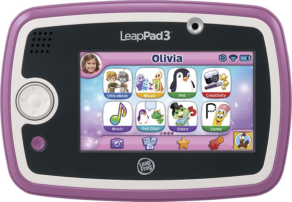 LeapFrog - LeapPad3 Kids' Learning Tablet - Pink - Front Zoom