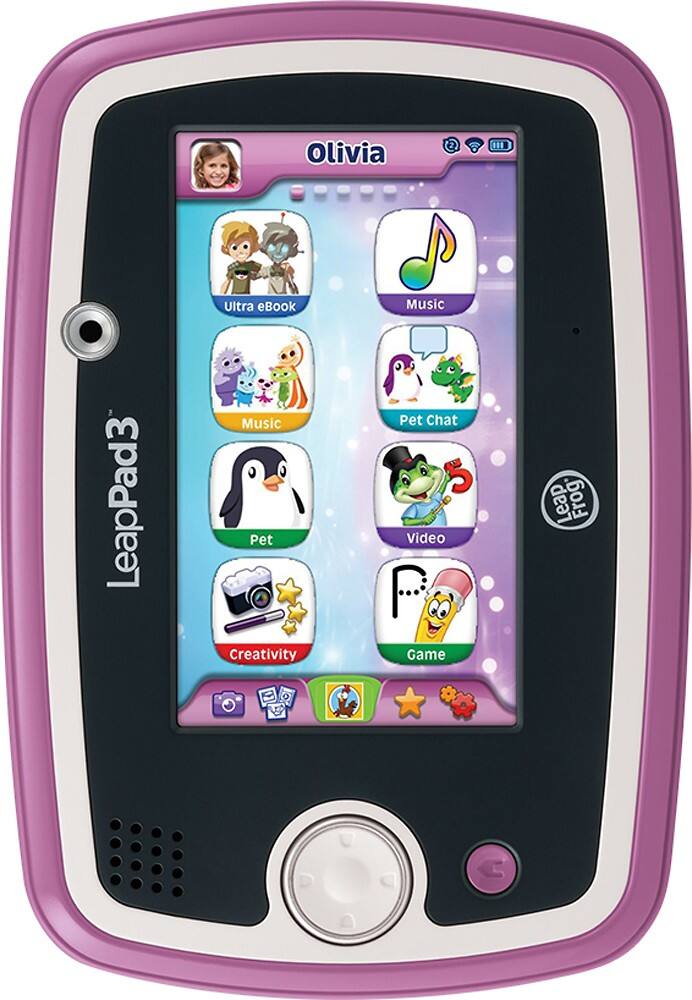 LeapFrog - LeapPad3 Kids' Learning Tablet - Pink - AlternateView7 Zoom