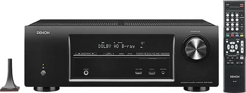 BestBuy.com deals on Denon 875W 5.1-Ch. 3D A/V Home Theater Receiver