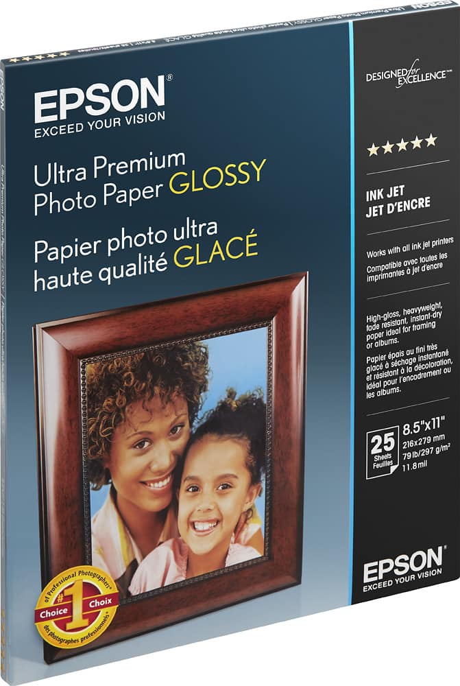 Epson - Ultra Premium High-Gloss Photo Paper - White - AlternateView11 Zoom