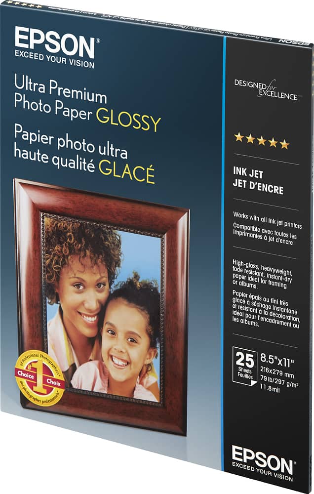 Epson - Ultra Premium High-Gloss Photo Paper - White - AlternateView12 Zoom