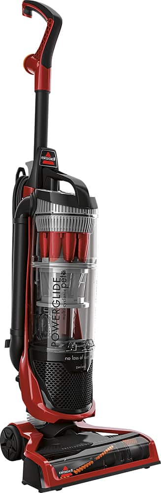 BISSELL - PowerGlide Bagless Pet Upright Vacuum - Red Berends - Angle Zoom