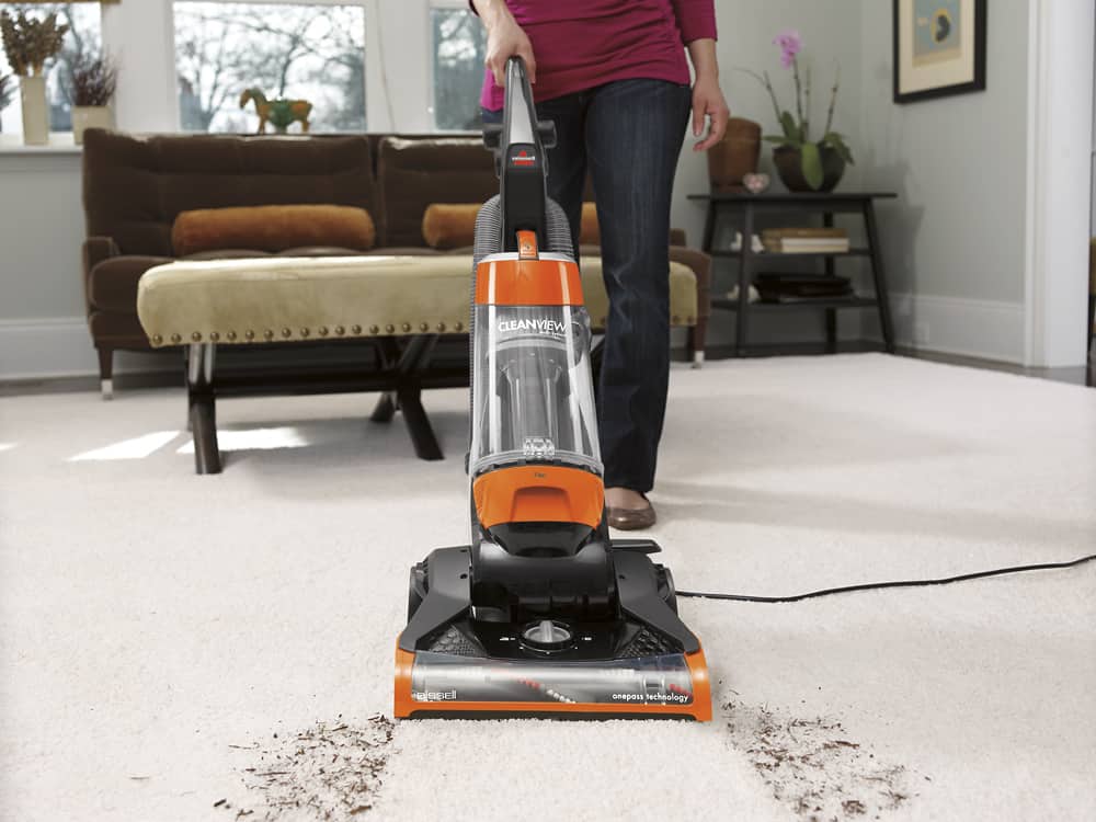 BISSELL - CleanView Bagless Upright Vacuum - Samba Orange - AlternateView16 Zoom