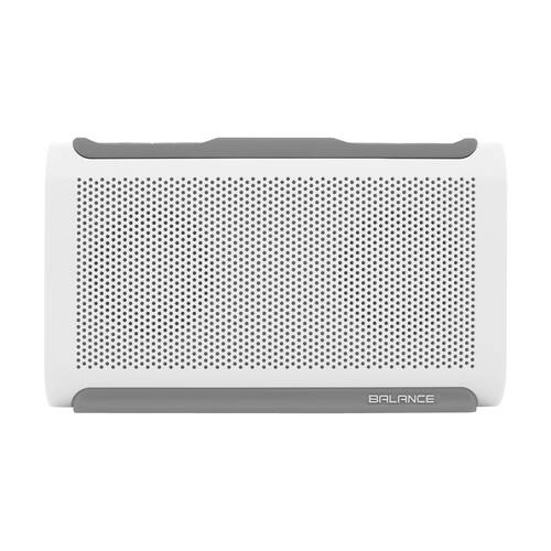 BRAVEN - Balance Portable Bluetooth Speaker - Alpine White/Gray - Larger Front