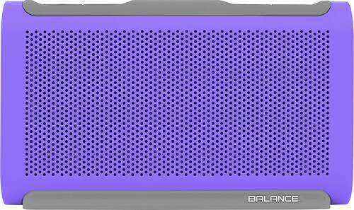 BRAVEN - Balance Portable Bluetooth Speaker - Periwinkle Purple/Gray - Larger Front