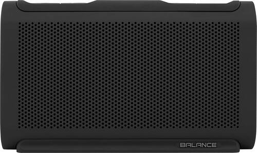 BRAVEN - Balance Portable Bluetooth Speaker - Raven Black - Larger Front