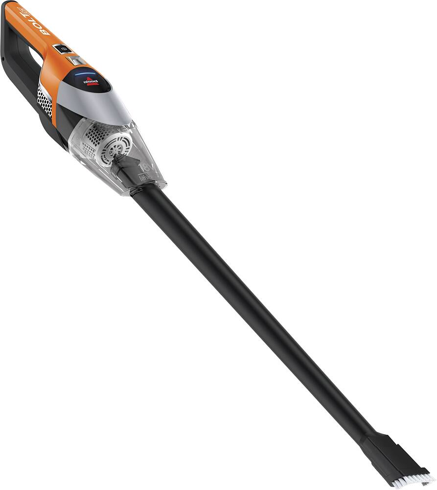 BISSELL - BOLT Bagless Cordless 2-in-1 Handheld/Stick Vacuum - Samba Orange/Sparkle Silver - AlternateView12 Zoom