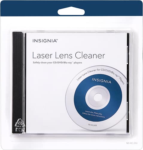 Insignia™ - Laser Lens Cleaner - Blue/White - Alternate View 1