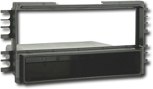 Metra - Aftermarket Radio Installation Kit for Select Hyundai Vehicles - Black - Larger Front