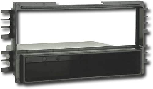 Metra - Aftermarket Radio Installation Kit for Select Hyundai Vehicles - Black - Larger Front