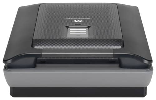 HP - Scanjet Flatbed Scanner - 4800 dpi Optical - Gray/Black - Larger Front